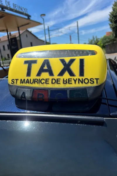 zones disponibilite taxi cotiere ain miribel beynost saint maurice de beynost thil