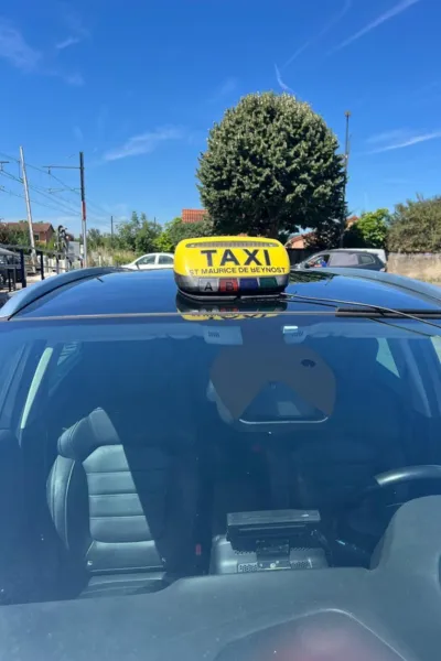 zones disponibilite taxi beynost saint maurice de beynost thil